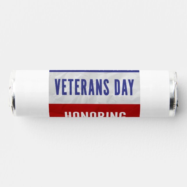 Veterans Day - Honoring all who served  Breath Savers® Mints (Front)