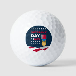 Veterans Day - Honoring all who served  Golf Balls
