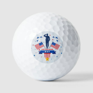 Veterans Day - Honoring all who served  Golf Balls