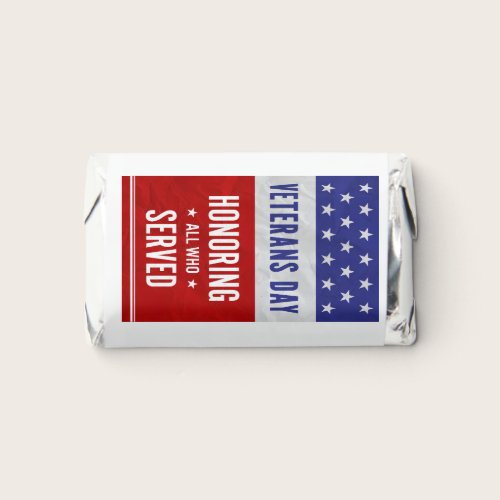 Veterans Day - Honoring all who served  Hershey's Miniatures