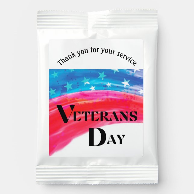 Veterans Day - Honoring All Who Served   Lemonade Drink Mix (Front)