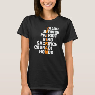 Veterans Day Honoring All Who Served Men Women Kid T-Shirt