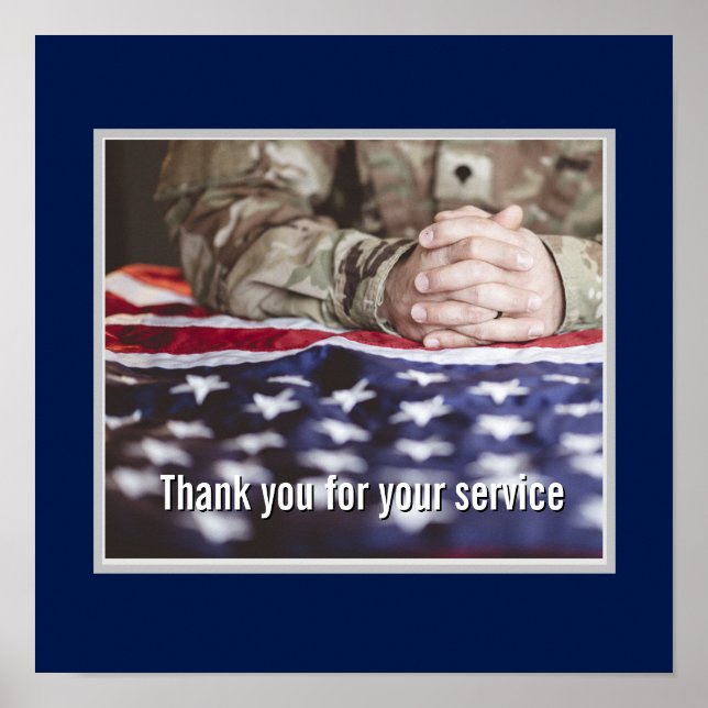 Veterans Day - Honoring all who served  Poster (Front)