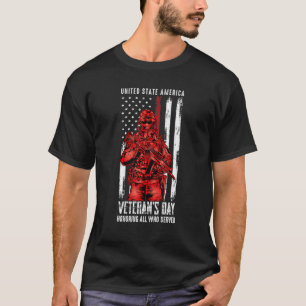 Veterans Day Honoring All Who Served T-Shirt