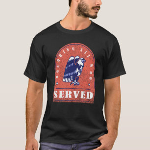 Veterans Day Honoring all who served with eagle T-Shirt