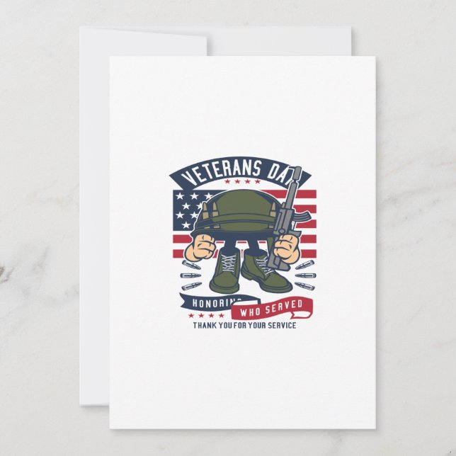Veterans Day Invitation (Front)