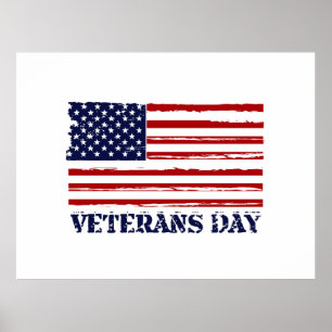 Veterans Day & Morse Code Poster