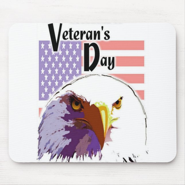 Veteran's Day Mouse Pad (Front)