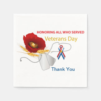 Veterans Day Napkins