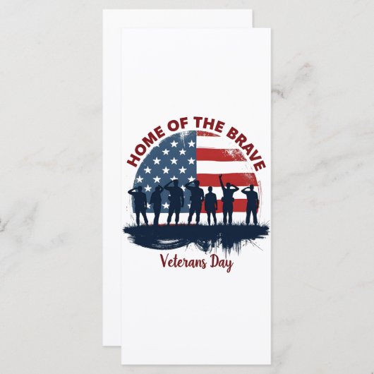 Veterans Day Patriotic Tee (Front/Back)