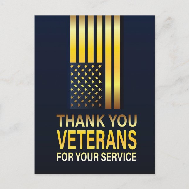Veterans Day Postcard (Front)