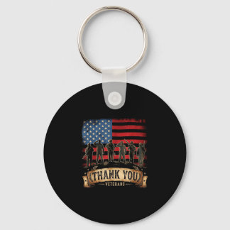 Veterans day shirt thank you veterans proud keychain