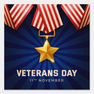 Veterans Day Sign
