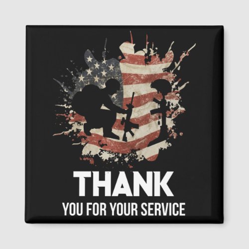 Veterans Day _ Thank You for your Service Magnet