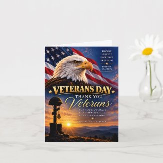 Veterans Day Thank You for Your Service Patriotic