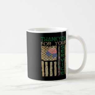 Veterans Day Thank You for your Service Soldier Ca Coffee Mug