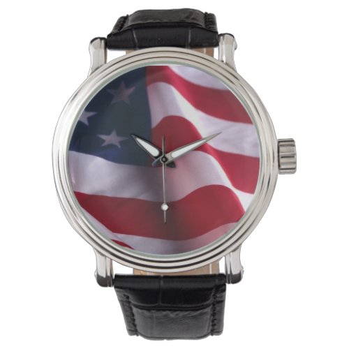 Veterans Day Thank You Patriotic American Flag Watch