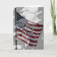 Veteran's Day Thank You, US Flag, Military photo