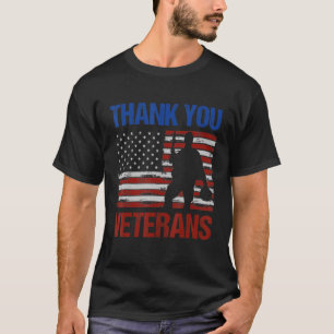 Veterans Day Thank You Veterans For Women Men T-Shirt