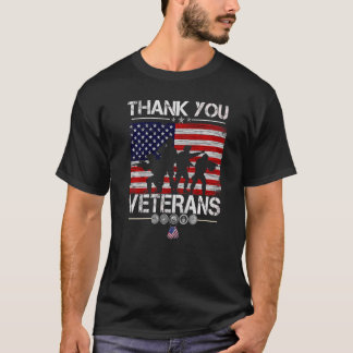 Veterans Day Thank You Veterans Proud T-Shirt