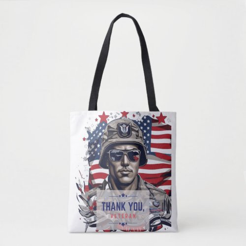 Veterans Day Valor _ In Gratitude and Respect Tote Bag