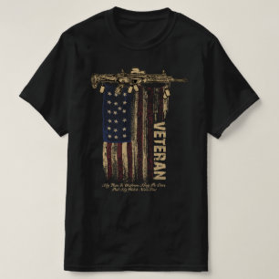 veterans day with american flag T-Shirt