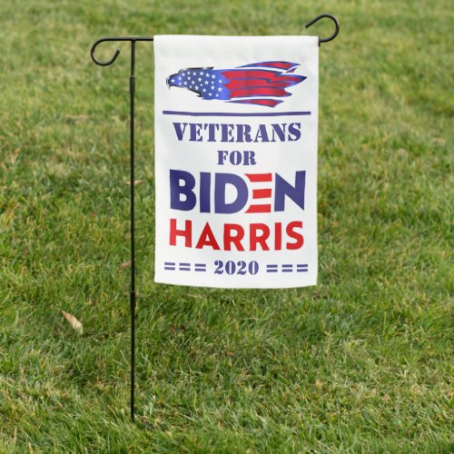 Veterans for Biden Garden Flag