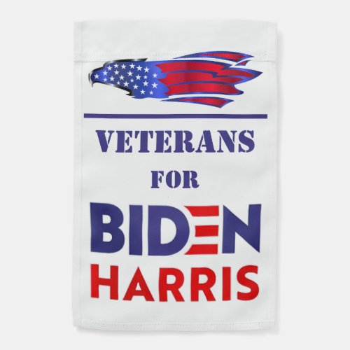 Veterans for Biden Garden Flag