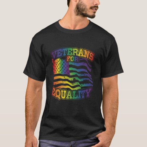 Veterans For Equality LGBT Support T_Shirt