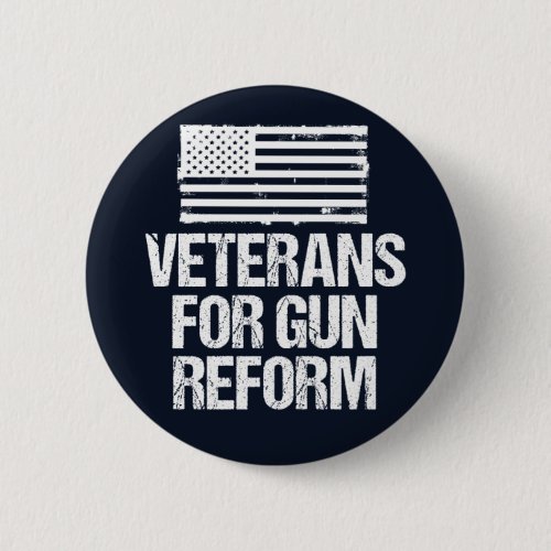 Veterans for Gun Reform Button