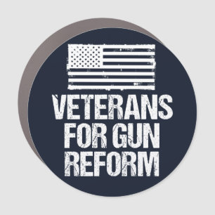 Veterans for Gun Reform Car Magnet
