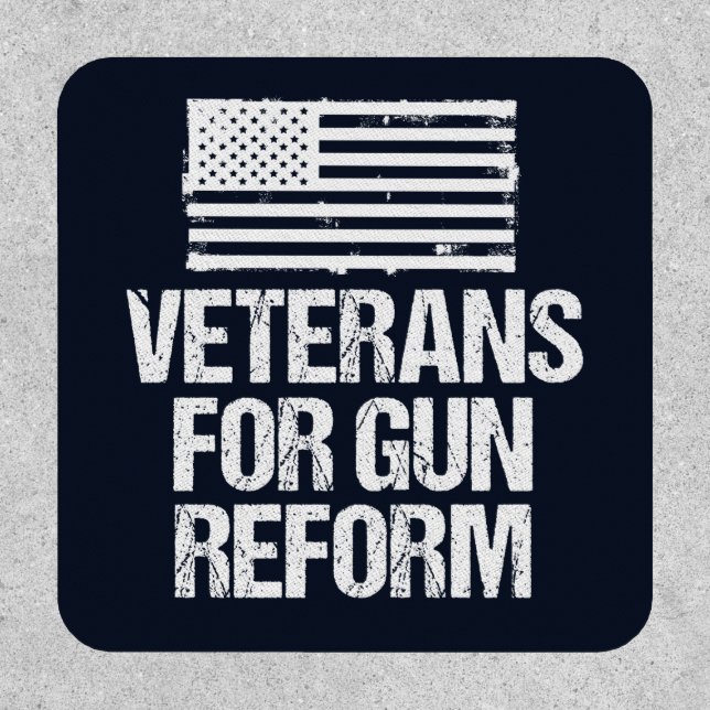 Veterans for Gun Reform Patch (Front)