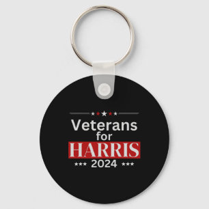Veterans For Harris 2024 Wheimer 2024 Vote Harris Keychain