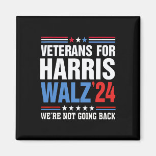 Veterans For Harris Wheimer 2024 Harris Waltz  Magnet