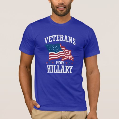 VETERANS FOR HILLARY T_Shirt