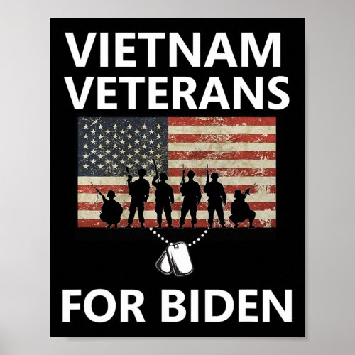 Veterans For Joe Biden 2020 President Election Gif Poster