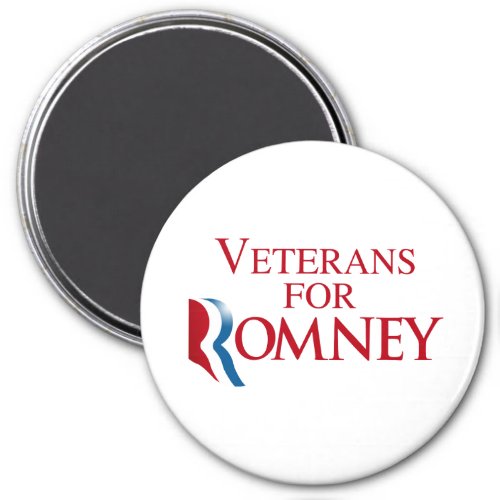 VETERANS FOR ROMNEYpng Magnet