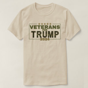 Veterans for Trump 2024 T-Shirt
