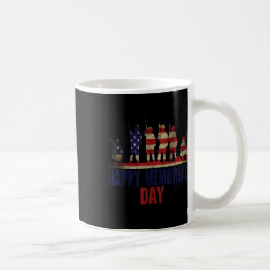 Veterans Happy Memorial Day Flag Coffee Mug