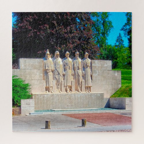 Veterans Memorial Verdun France Jigsaw Puzzle