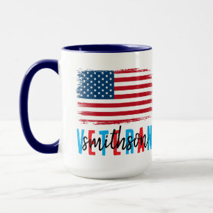 Veterans Mug Patriotic Coffee Cup for Military