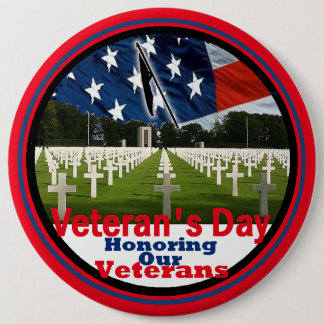 Veterans Pinback Button
