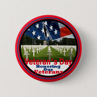 Veterans Pinback Button