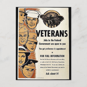 Veterans Postcard