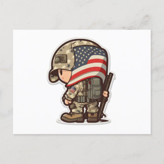 Veteran's Pride: Honoring Our US Army Heroes Postcard