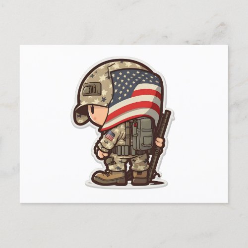 Veterans Pride Honoring Our US Army Heroes Postcard