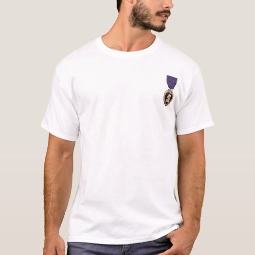 Veterans Purple Heart T_Shirt