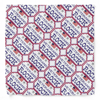 Veterans Rock Bandana
