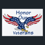 Veterans Sign<br><div class="desc">Honor Remember Veterans Air Force Navy Army Marine War Military Coast Guard Memorial Boulder</div>