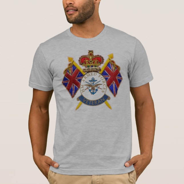 Veteran's T-Shirt by Bella Canvas (Front)